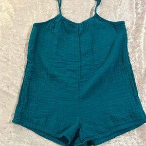 Old Navy Teal Sleeveless Outfit